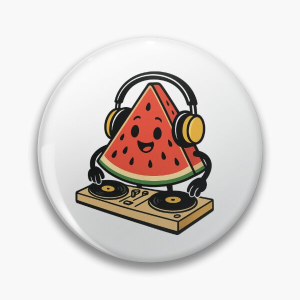 Item preview, DJ Watermelon – Fruit Beats on the Decks designed and sold by OnPointOutfits.