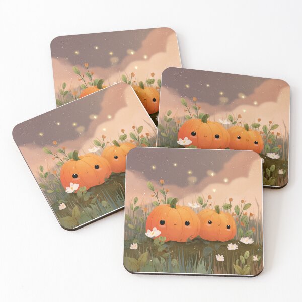 Item preview, A couple of pumpkins in a patch designed and sold by MendaciousMina.