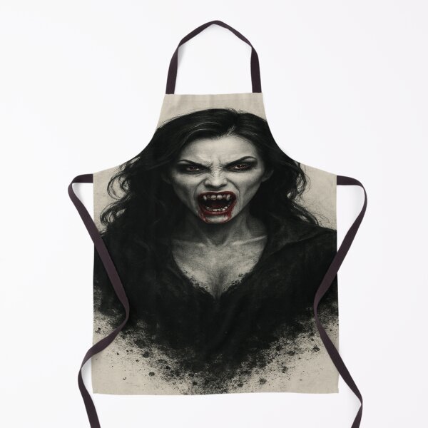 Item preview, Vampire Woman Turning to Ash Dark Gothic Art designed and sold by VelureArt.
