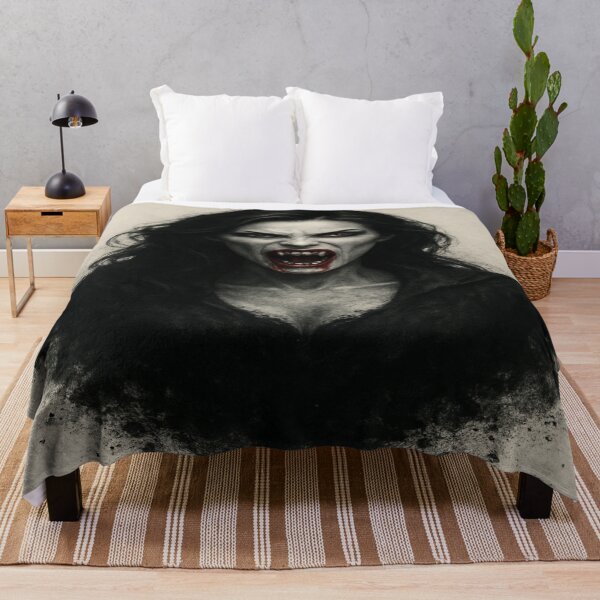 Item preview, Vampire Woman Turning to Ash Dark Gothic Art designed and sold by VelureArt.