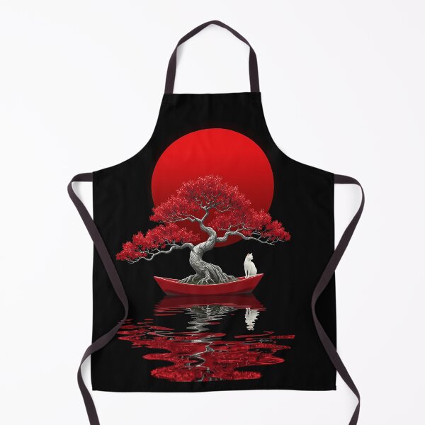 Item preview, Red Sun Bonsai Cat designed and sold by RkskArt.