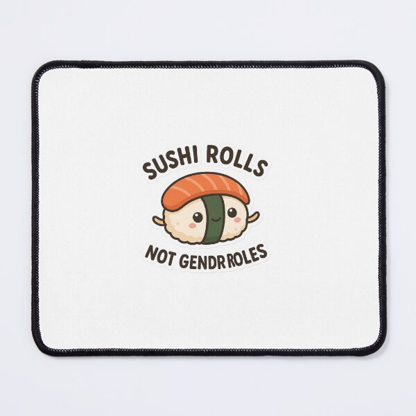 Item preview, Sushi-Rolls Not Gender Roles! designed and sold by StickerSnack1.