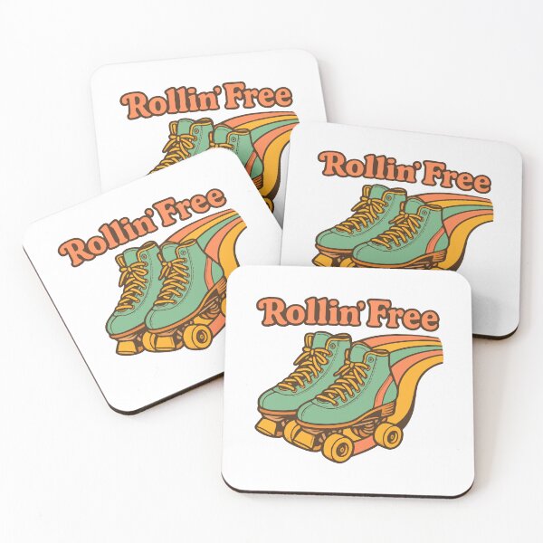 Item preview, Rollin’ Free - Roller Skates designed and sold by sherifshaaban.
