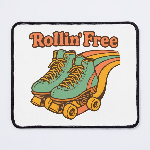 Item preview, Rollin’ Free - Roller Skates designed and sold by sherifshaaban.