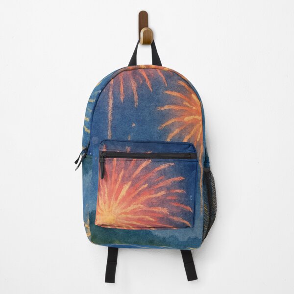 Item preview, Midnight Hanabi – Watercolor Fireworks designed and sold by ワフパズル.