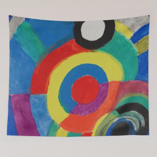 Item preview, Sonia Delaunay designed and sold by KaijuNoKaiju.