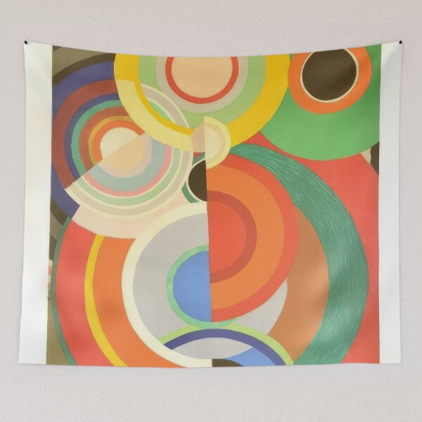 Item preview, Sonia Delaunay designed and sold by KaijuNoKaiju.