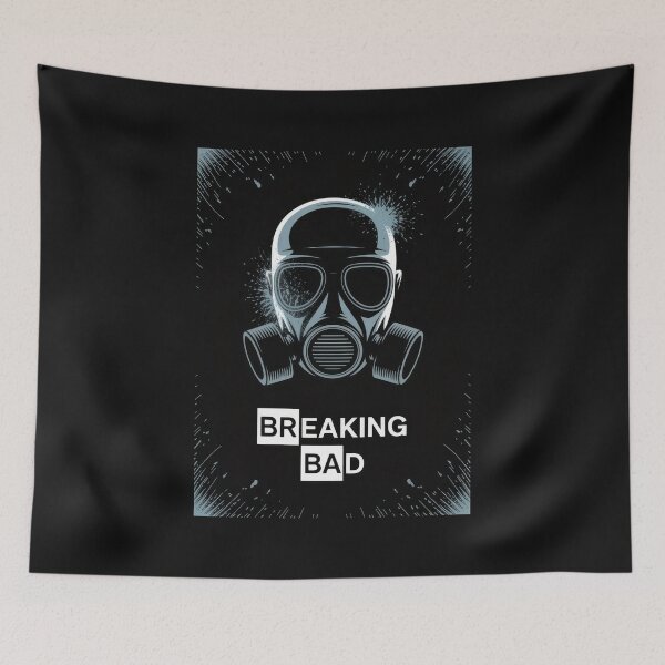 Item preview, The Gas Mask, Breaking Bad Minimalist Poster designed and sold by Enea Kelo.
