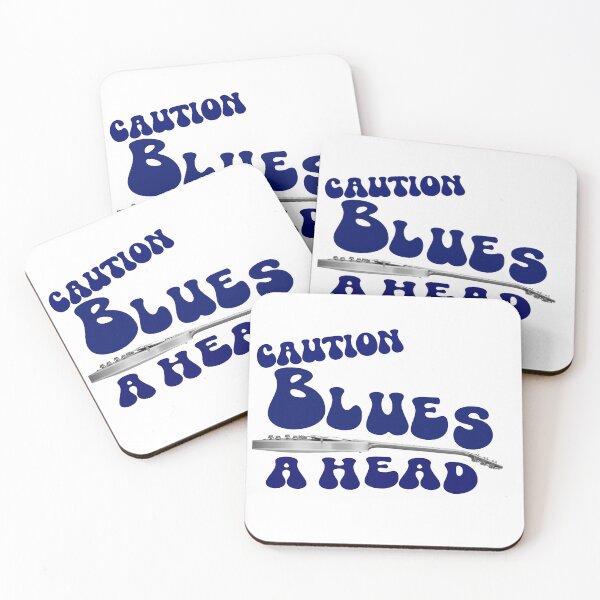 Item preview, Caution Blues a head designed and sold by Rob Beckett.