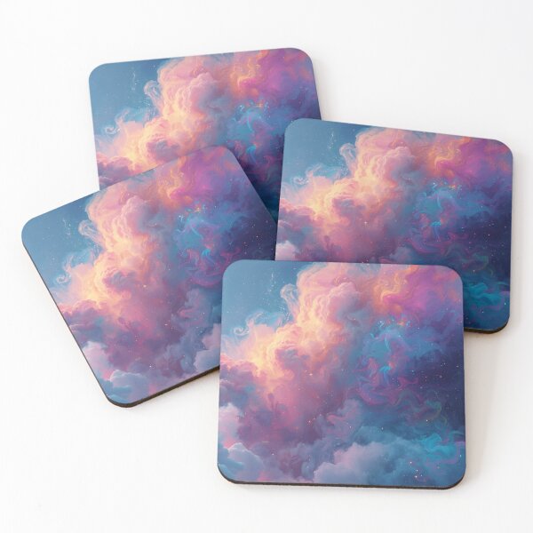 Item preview, Colorful Clouds Aesthetic – Dreamy Sky Art designed and sold by Neoparadox.