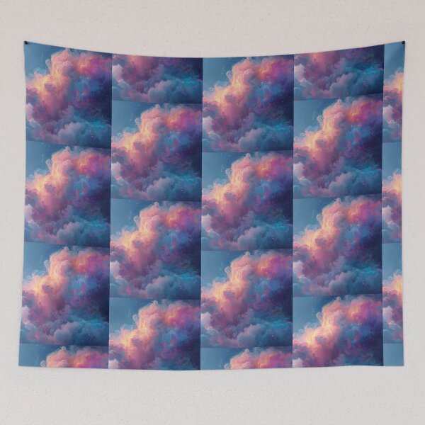 Item preview, Colorful Clouds Aesthetic – Dreamy Sky Art designed and sold by Neoparadox.