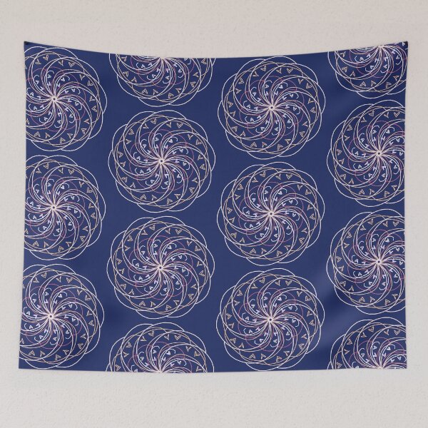 Item preview, Heart Spiral Mandala – Whimsical Abstract Love Pattern designed and sold by Preeyanc.