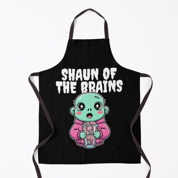 Item preview, SHAUN OF THE BRAINS - ZOMBIE HALLOWEEN designed and sold by KEF Custom.