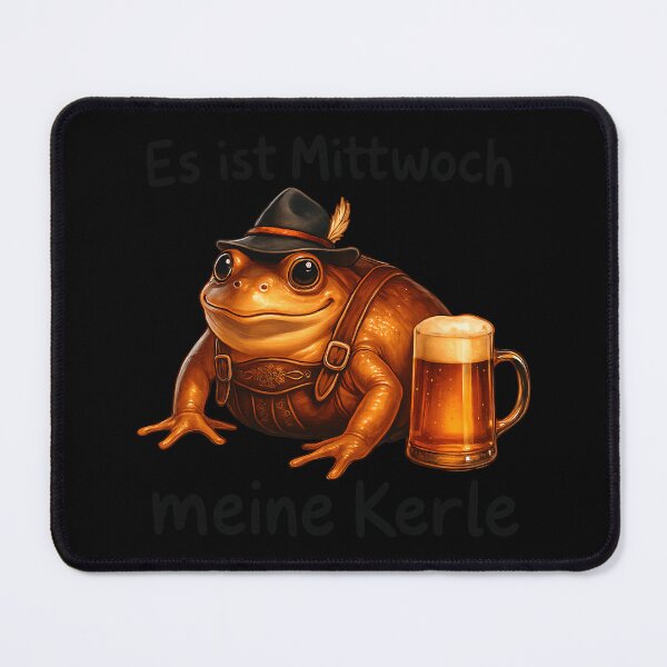 Item preview, Es Ist Mittwoch Meine Kerle Meme Frog designed and sold by bertonhaylie.