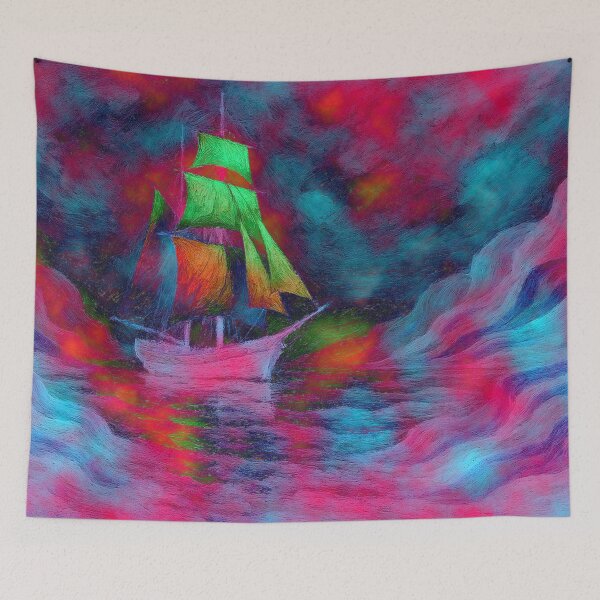 Item preview, Dream ship sails through dream worlds designed and sold by Sigtrix.
