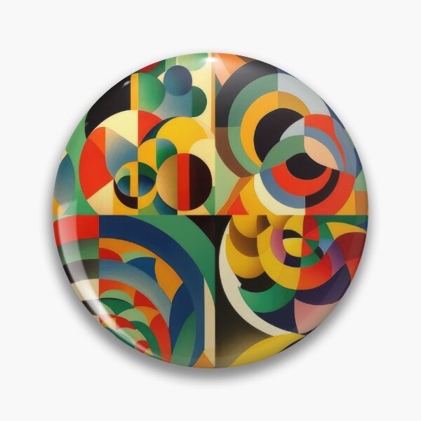 Item preview, Sonia Delaunay designed and sold by KaijuNoKaiju.