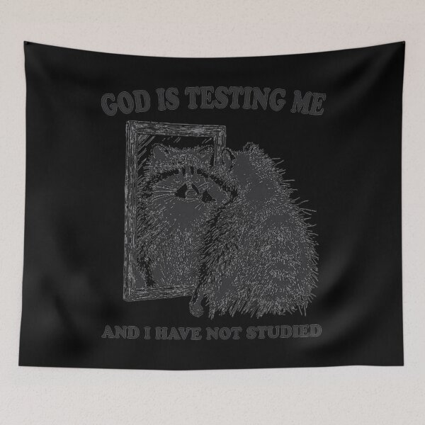 Item preview, God Is Testing Me And I Have Not Studied designed and sold by bertonhaylie.