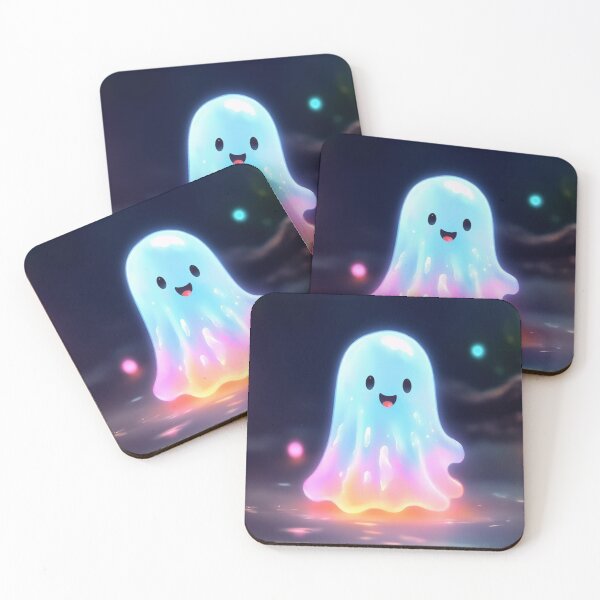 Item preview, Glowing Happy Ghost designed and sold by Rangmanch.