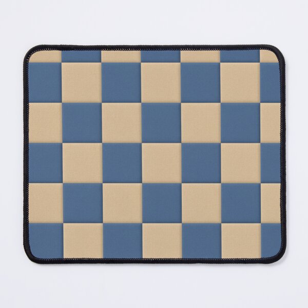 Item preview, Blue and Aquamarine Checkerboard – Balance of Mind and Temperament designed and sold by Studio Yvonne .