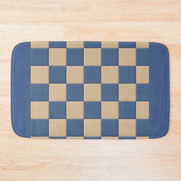 Item preview, Blue and Aquamarine Checkerboard – Balance of Mind and Temperament designed and sold by Studio Yvonne .