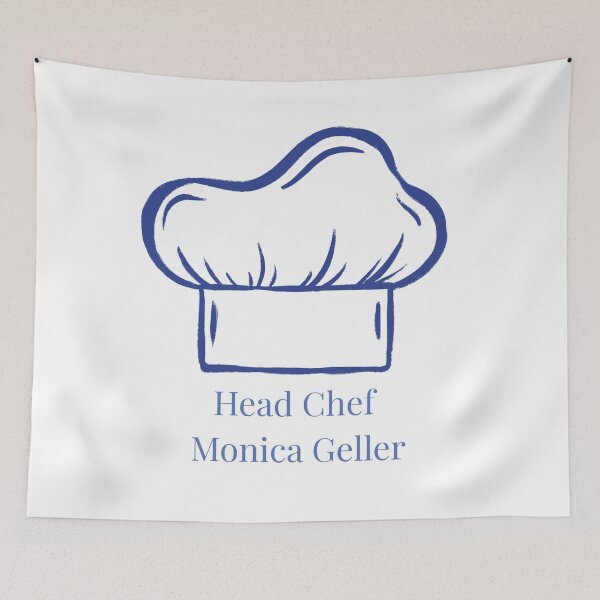 Item preview, Head Chef Monica Geller  designed and sold by blackstarred.