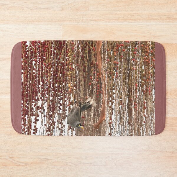 Item preview, Australian Noisy Miner hanging in Palm Tree designed and sold by PixSL Photography and Photo Art.
