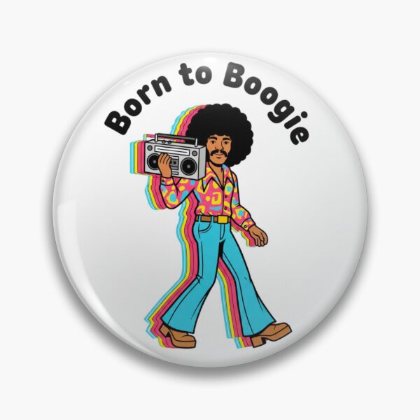 Item preview, Born to Boogie, Retro Funk Vibes, funnyfits70, Humor, Funny, retro, vintages, funny quotes, animal humor, designed and sold by FunnyFits70.