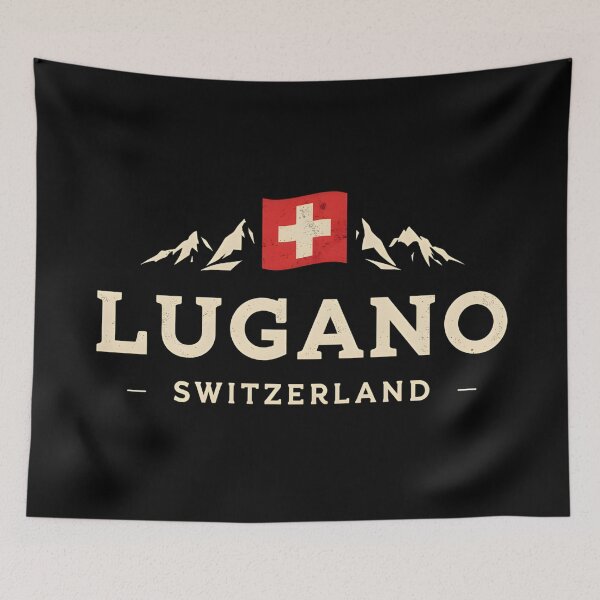 Item preview, Lugano - Switzerland  designed and sold by GoodOldVintage.