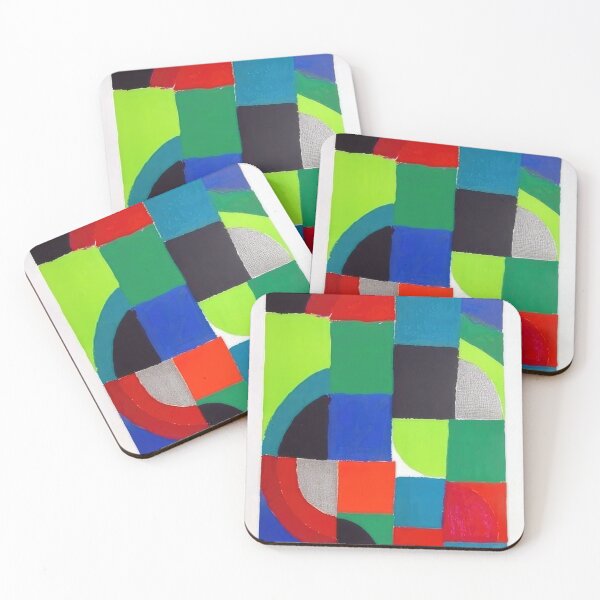 Item preview, Sonia Delaunay designed and sold by KaijuNoKaiju.
