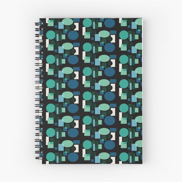 Item preview, Geometric harmony in shades of blue designed and sold by Sigtrix.