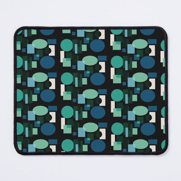 Item preview, Geometric harmony in shades of blue designed and sold by Sigtrix.