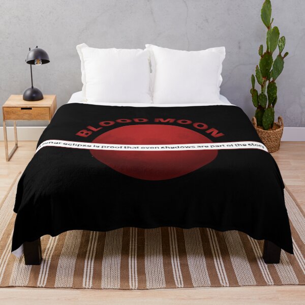 Item preview, Blood Moon Eclipse 2025 Quote – Shadows Are Part of the Story Red Moon Design designed and sold by MONTRIS.