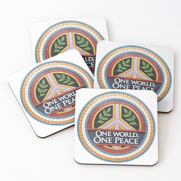 Item preview, ONE WORLD, ONE PEACE designed and sold by likbatonboot.