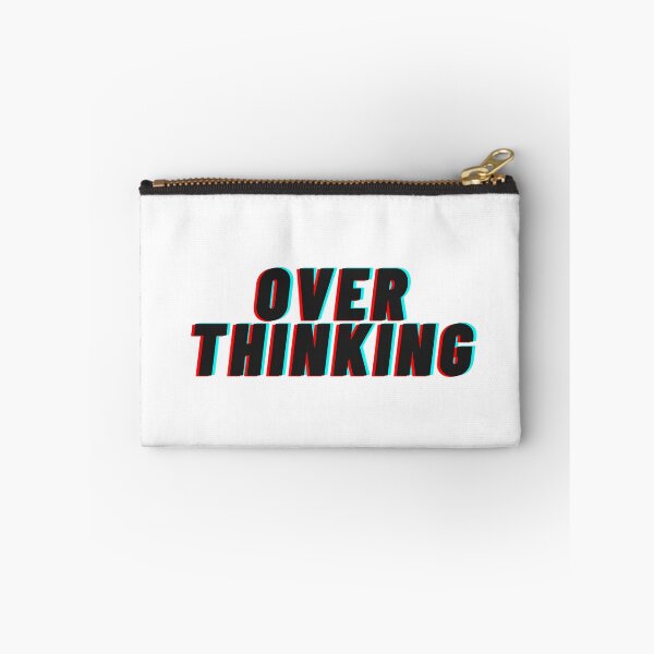 Item preview, Overthinking – Relatable Typography Quote designed and sold by MangaVerse888.