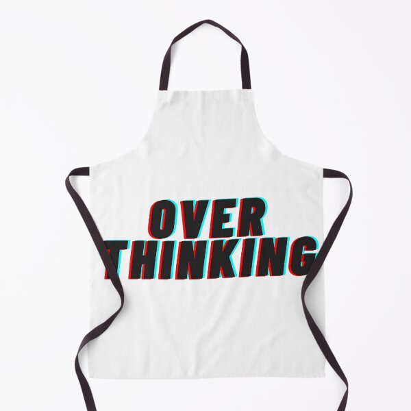 Item preview, Overthinking – Relatable Typography Quote designed and sold by MangaVerse888.