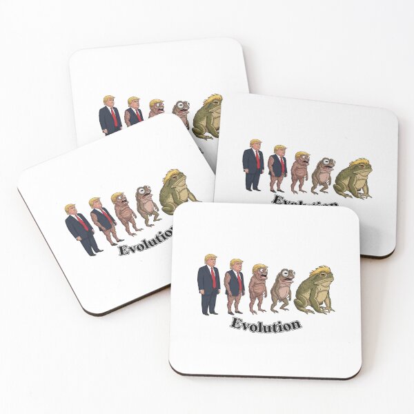 Item preview, I believe in Evolution, Donald Trump, funnyfits70, Humor, Funny, retro, vintages, funny quotes, animal humor, designed and sold by FunnyFits70.