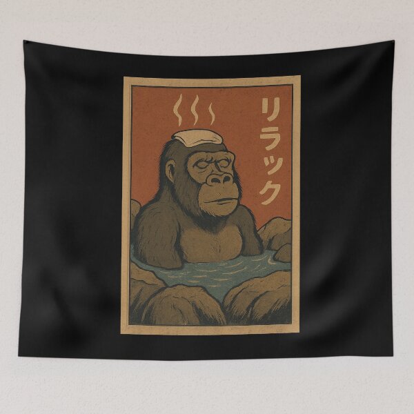 Item preview, Ultimate Relaxation Gorilla designed and sold by No Quarter Collective.