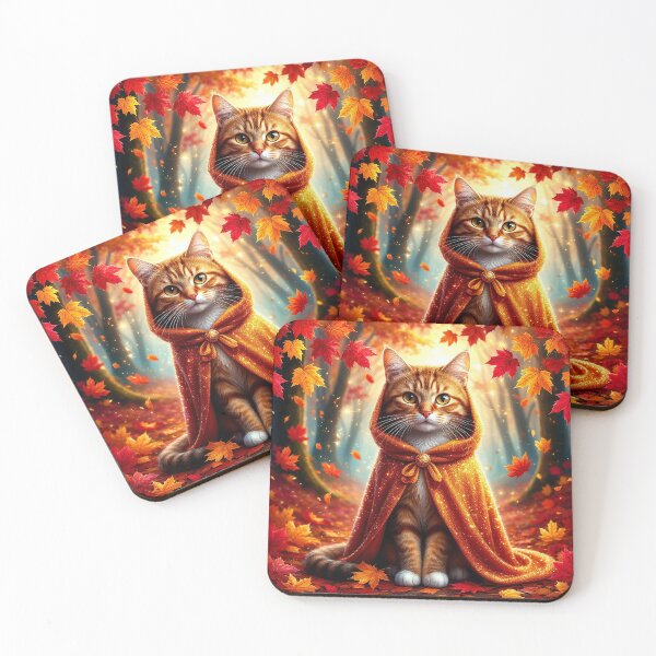 Item preview, October Frost Cat – Late Autumn Fantasy designed and sold by AmetistLight.