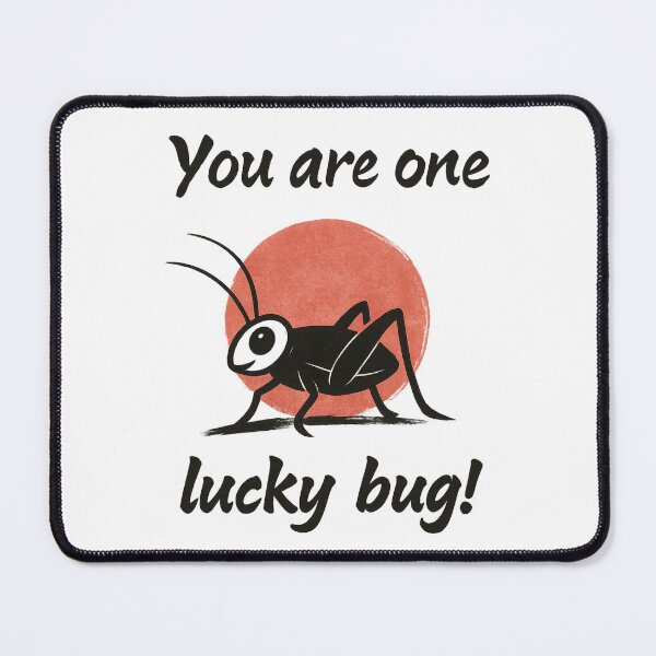 Item preview, You Are One Lucky Bug | Mulan-Inspired Lucky Cricket Design designed and sold by Zippitydodads.