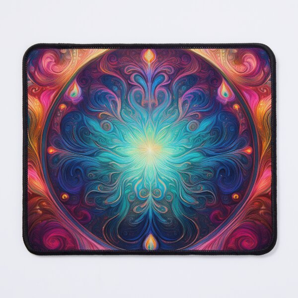Item preview, Vitality - Colourful repeating square pattern 1 designed and sold by Kate Anderson Art.