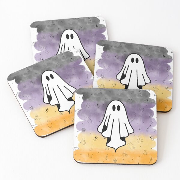 Item preview, Ghosty Halloween print designed and sold by ObviAshley.