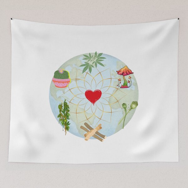 Item preview, One World Natural Plant Medicine T-Shirt designed and sold by abrmankristian.