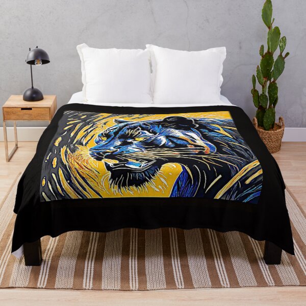 Item preview, Colorful Fierce Beauty Black Panther Onça Preta#2 designed and sold by Helios Be. Lavsh.