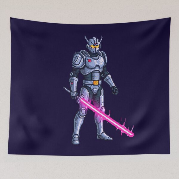 Item preview, Pixelated 90s Retro Space Hero designed and sold by ARM-Designs.