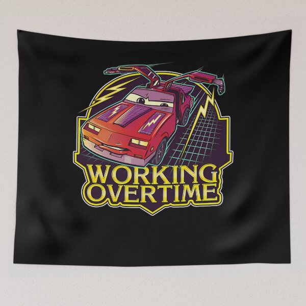 Item preview, Working Overtime designed and sold by StoreArtSquirm.
