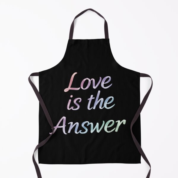 Item preview, Love is the Answer Watercolor Romantic T-Shirt designed and sold by MofazStyle.