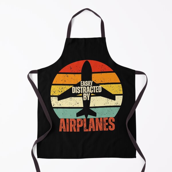 Item preview, Easily Distracted by Airplanes Retro Sunset Shirt designed and sold by The Art of Kkatarynka.