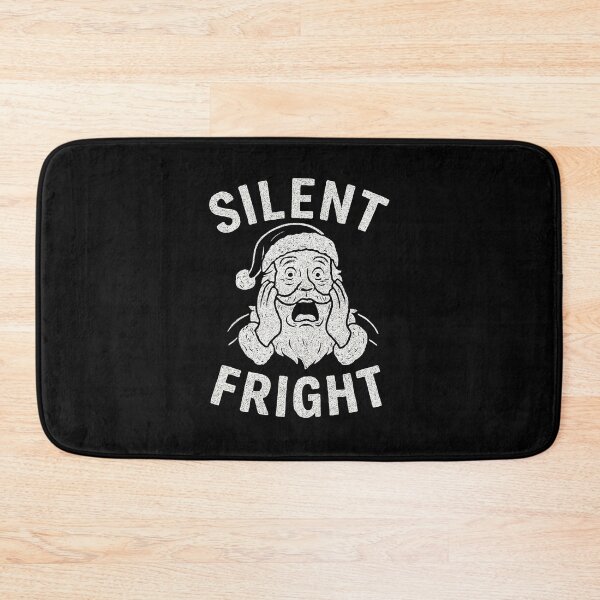 Item preview, Silent Fright – Funny Santa Christmas Chalkboard Design designed and sold by Design_Your_Day.
