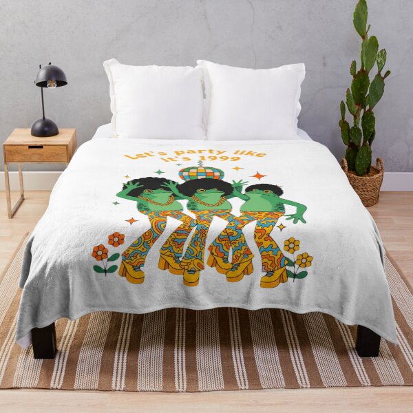 Item preview, Funky Frogs Disco Party, Let’s Party Like It’s 1999, Dance, Disco, funnyfits70, Humor, Funny, retro, vintages, funny quotes, animal humor, designed and sold by FunnyFits70.