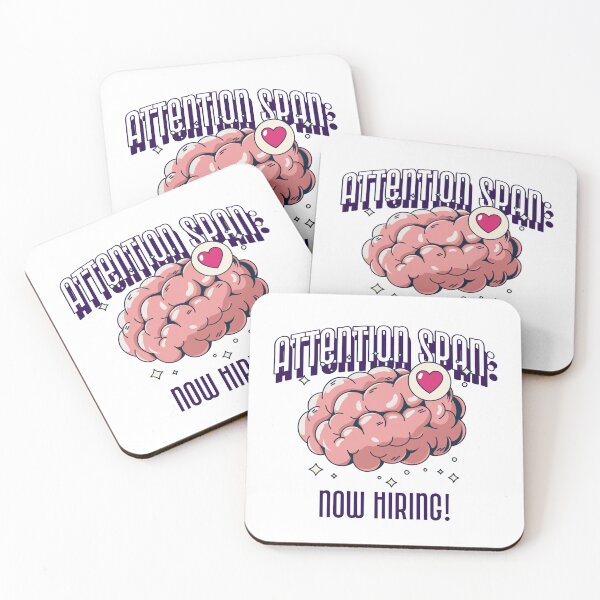 Item preview, Attention Brain with Love Icon designed and sold by Inked Nation 95.